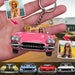 Gosszy Muscle Car Dog Breeds Custom Acrylic Keychain, Dog Lover Gift, Camping Gift Keychain Acrylic