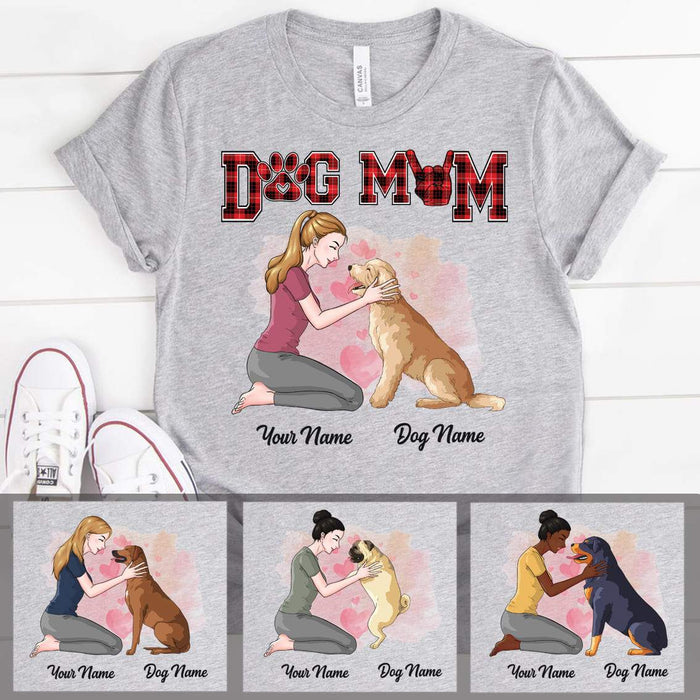 Gosszy Perfect Dog Mom Shirt, Dog lovers, Mother Day, Dog Mom Gift, Dog Lover Gift Tshirt