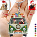 Gosszy Personalized Custom Keychain, Dog Lover Gift, Acrylic Keychain, Christmas Vintage Dog Breeds Custom, Double Sided Design Keychain Keychain Acrylic