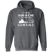 CustomCat Quarantined spell camping Apparel G185 Pullover Hoodie 8 oz. / Dark Heather / S