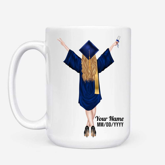 Gosszy The Best Is Yet To Come, White Ceramic Mug, Graduation Day, Senior Gift Mug