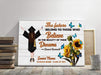 Gosszy The Future Belong To Those Who Believe Canvas, Graduation Gift  Canvas