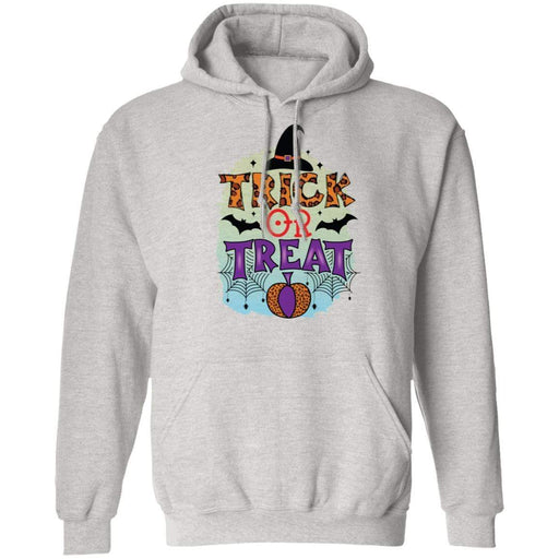CustomCat Trick Or Treak, Perfect Gift Halloween For Family Apparel Z66 Pullover Hoodie / Ash / S